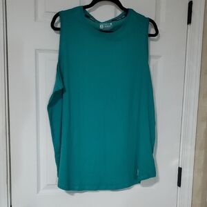 Carhartt Teal Sleeveless Crewneck Tank Top